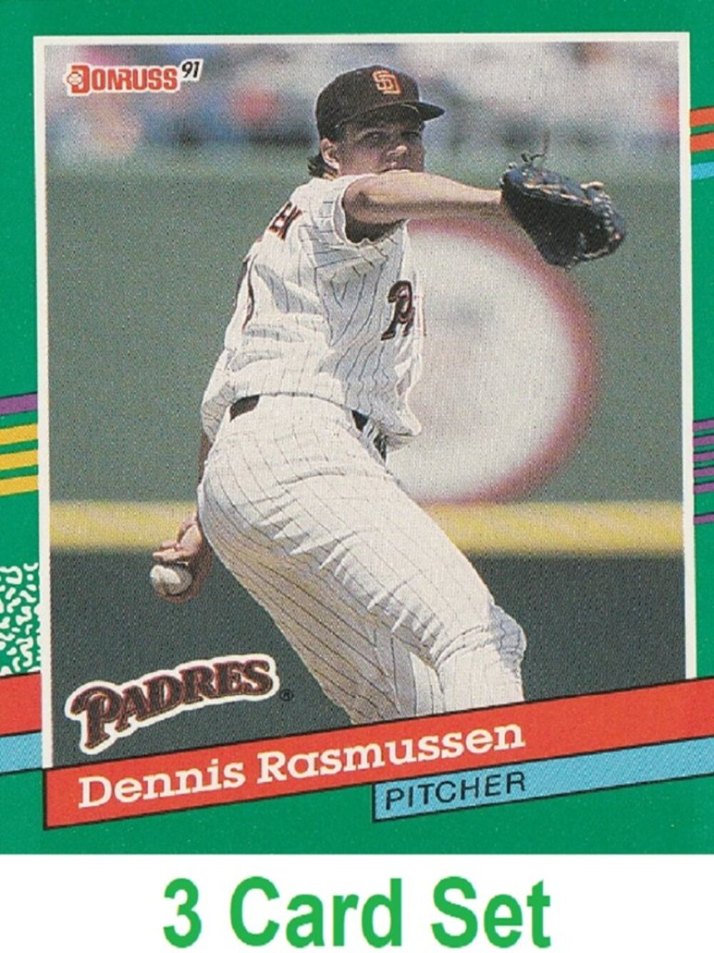 Dennis Rasmussen Baseball Card Collection